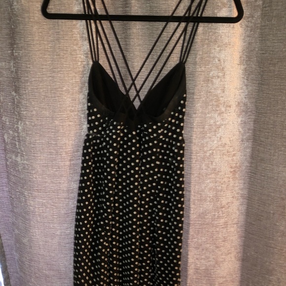 BCBG black & white polka dot dress - Picture 2 of 3